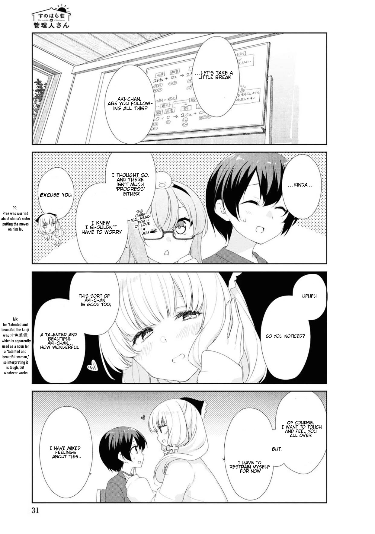 Sunoharasou no Kanrinin-san - Chapter 63 Page 4