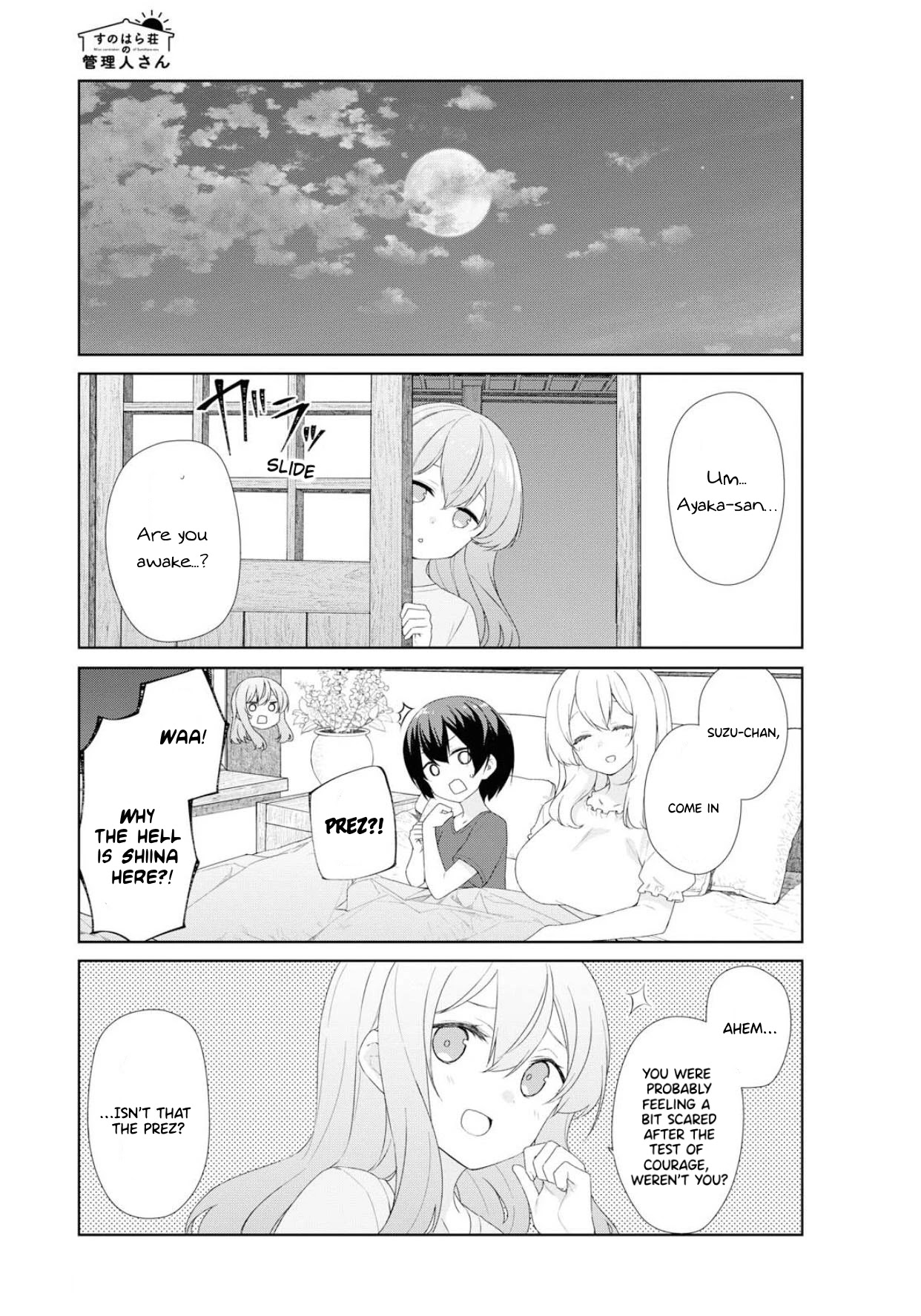 Sunoharasou no Kanrinin-san - Chapter 64 Page 12