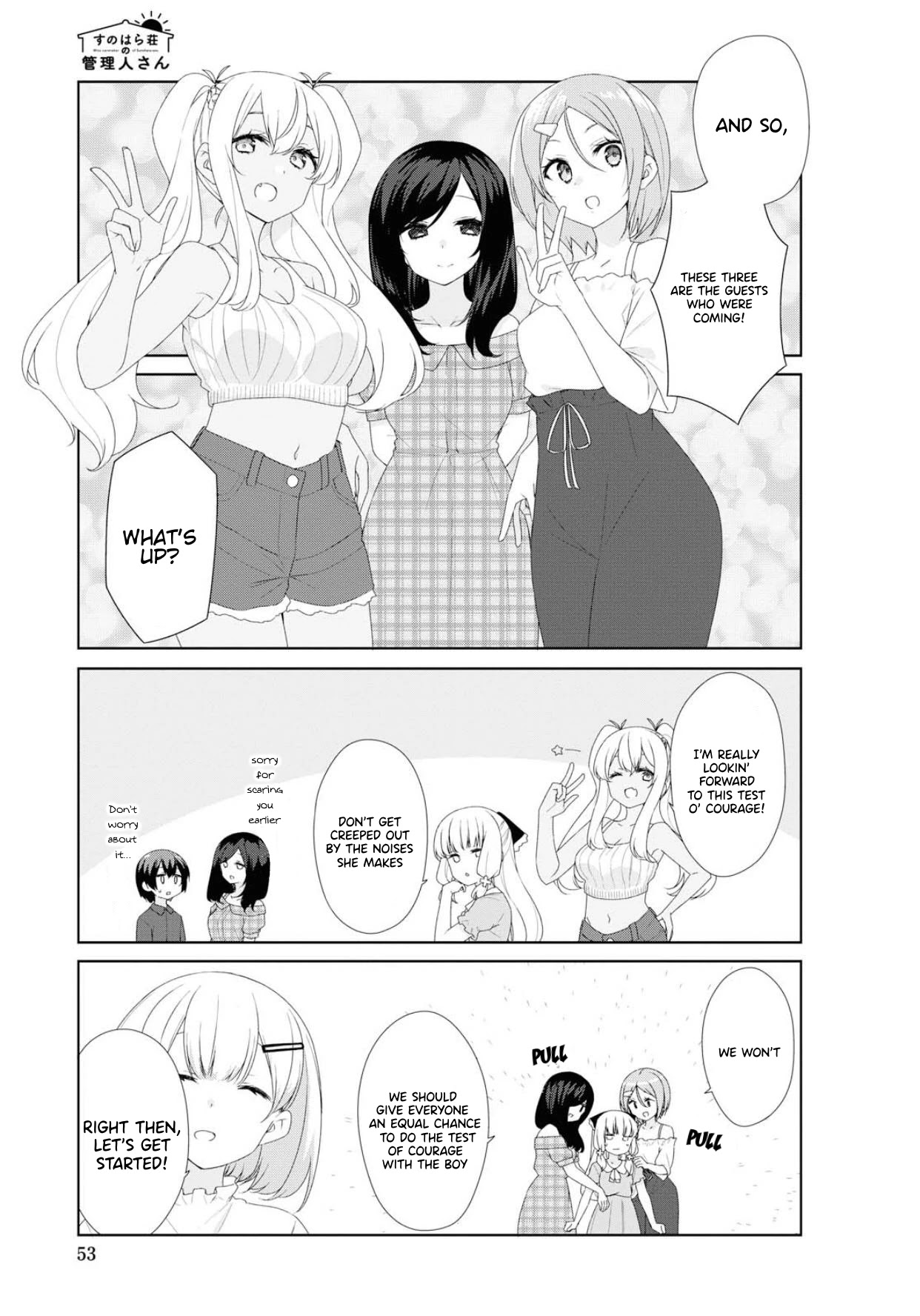 Sunoharasou no Kanrinin-san - Chapter 64 Page 4