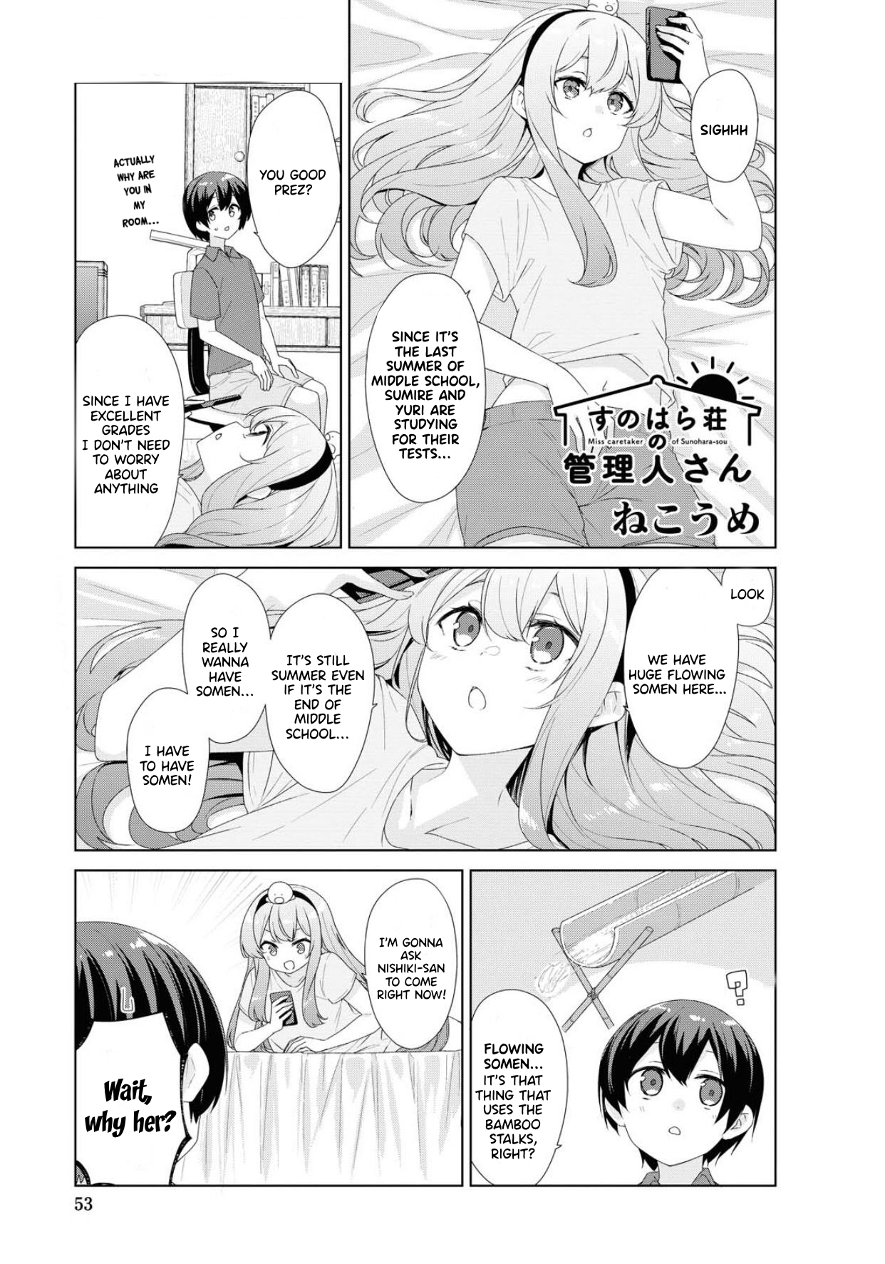 Sunoharasou no Kanrinin-san - Chapter 67 Page 2