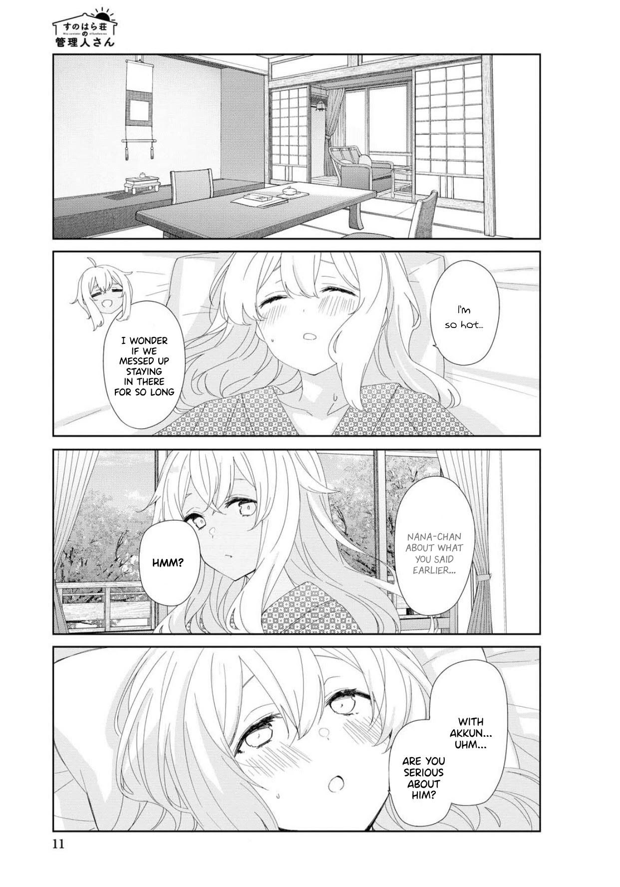 Sunoharasou no Kanrinin-san - Chapter 72 Page 8