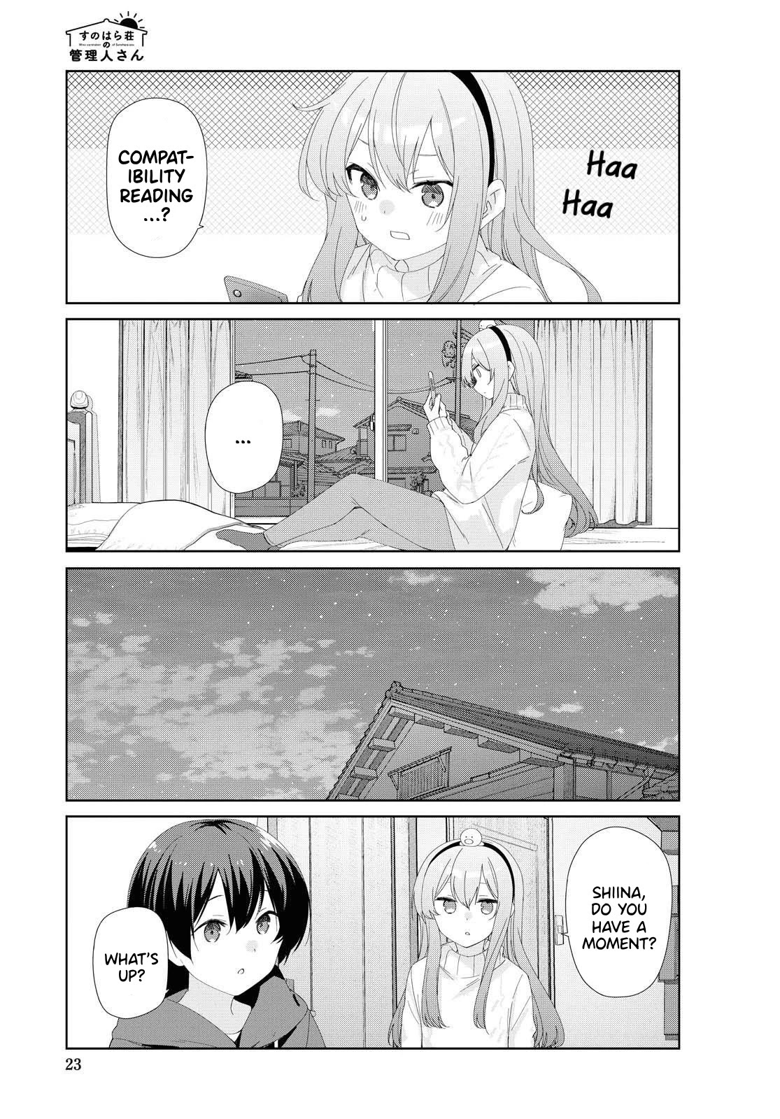 Sunoharasou no Kanrinin-san - Chapter 75 Page 8