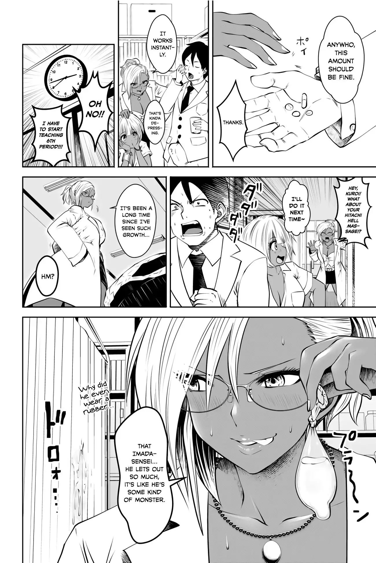 Black Gakkou ni Tsutomete Shimatta Sensei - Chapter 4 Page 19