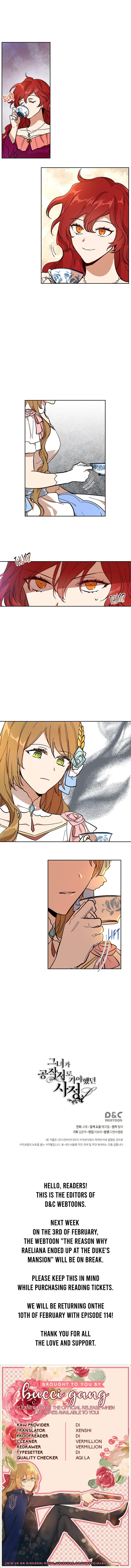 The Reason Why Raeliana Ended up at the Duke's Mansion - Chapter 113 Page 7