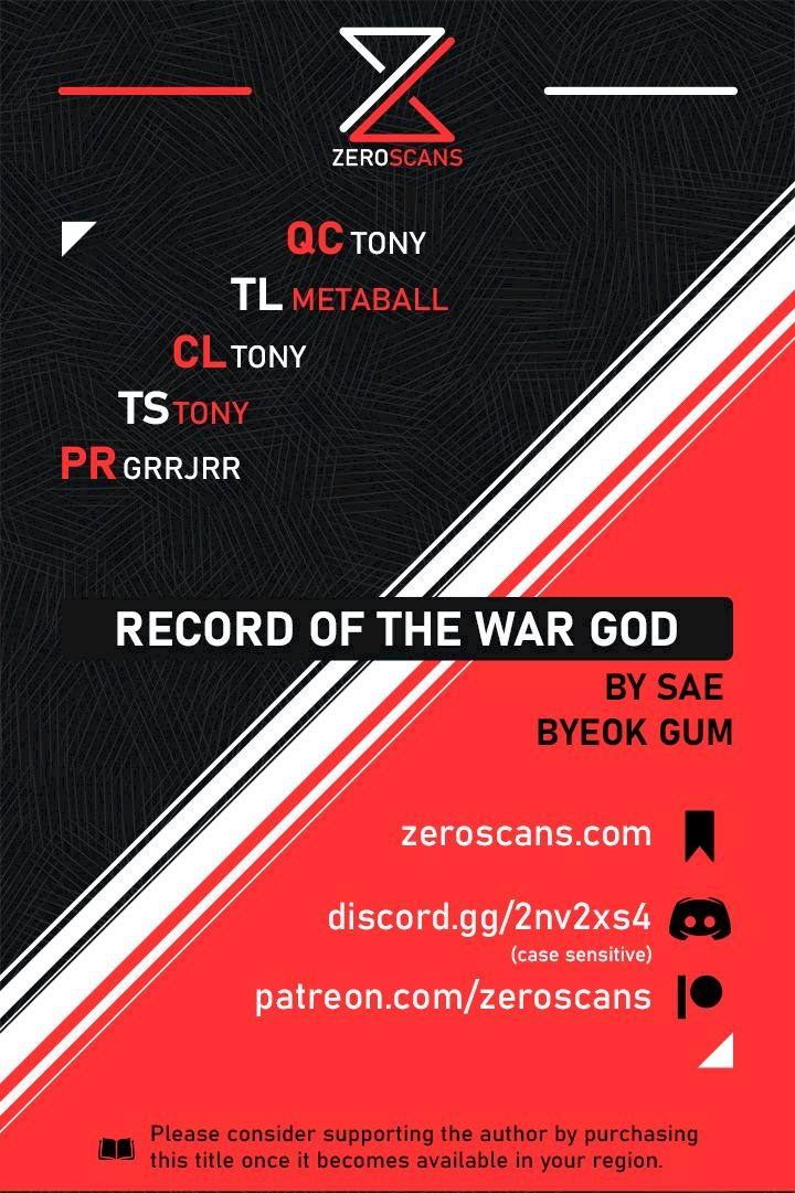 Record of the War God - Chapter 1 Page 1