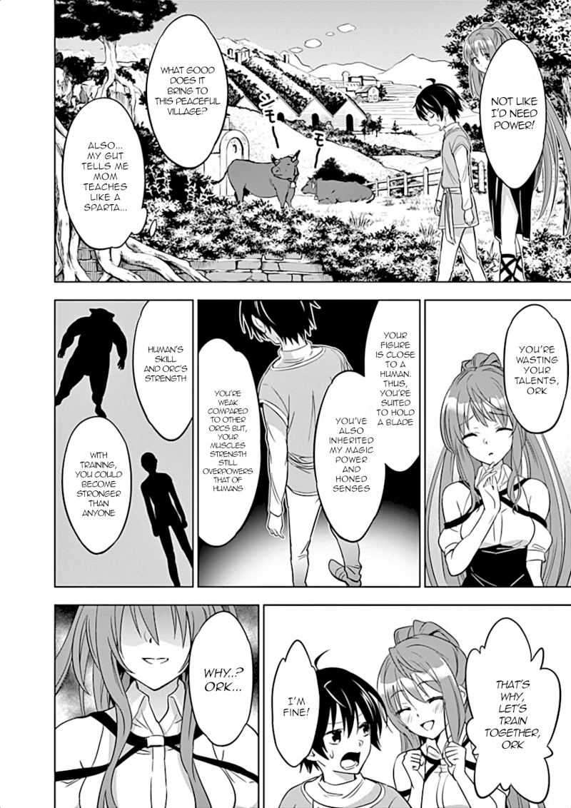 Shijou Saikyou Orc-san no Tanoshii Tanetsuke Harem Zukuri - Chapter 1 Page 11