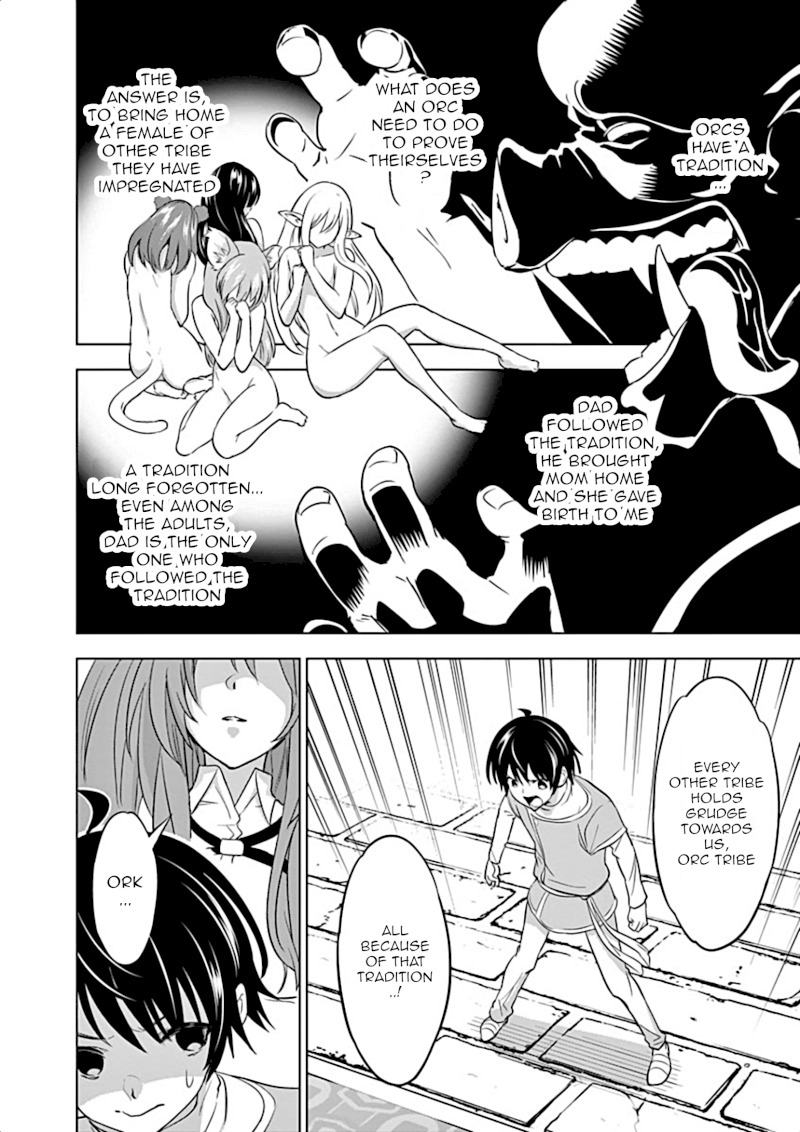 Shijou Saikyou Orc-san no Tanoshii Tanetsuke Harem Zukuri - Chapter 1 Page 21