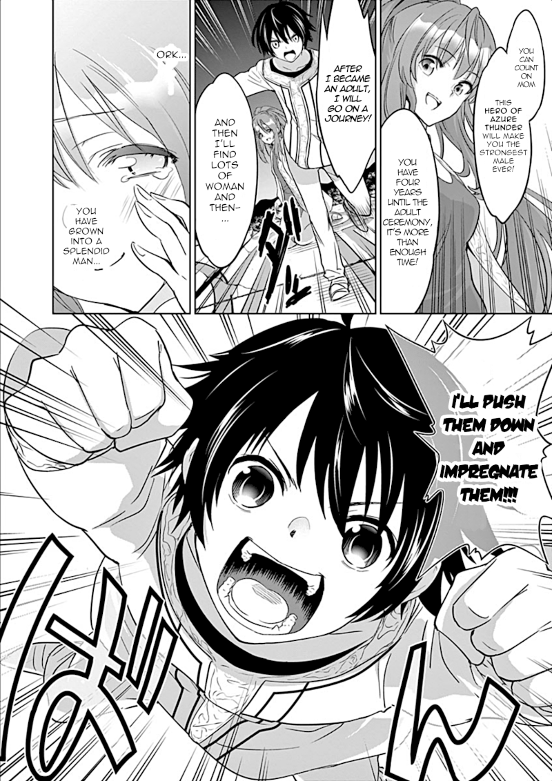 Shijou Saikyou Orc-san no Tanoshii Tanetsuke Harem Zukuri - Chapter 1 Page 34