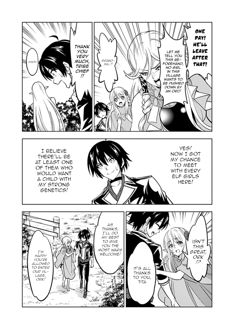 Shijou Saikyou Orc-san no Tanoshii Tanetsuke Harem Zukuri - Chapter 14 Page 15