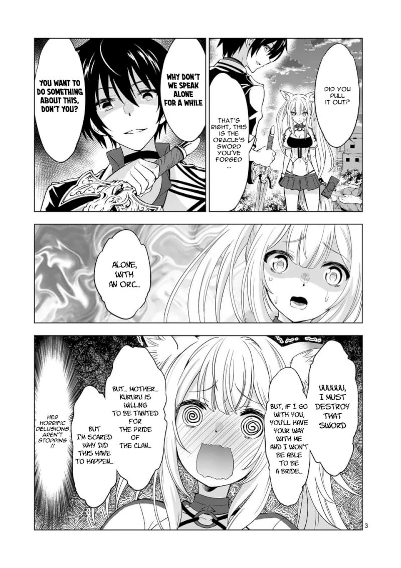 Shijou Saikyou Orc-san no Tanoshii Tanetsuke Harem Zukuri - Chapter 29.1 Page 4