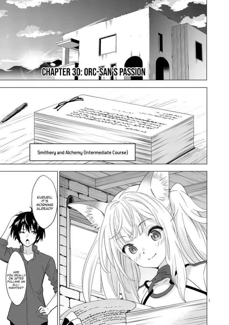 Shijou Saikyou Orc-san no Tanoshii Tanetsuke Harem Zukuri - Chapter 30 Page 2