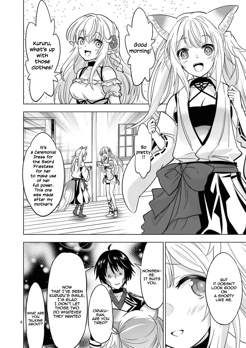 Shijou Saikyou Orc-san no Tanoshii Tanetsuke Harem Zukuri - Chapter 37 Page 4