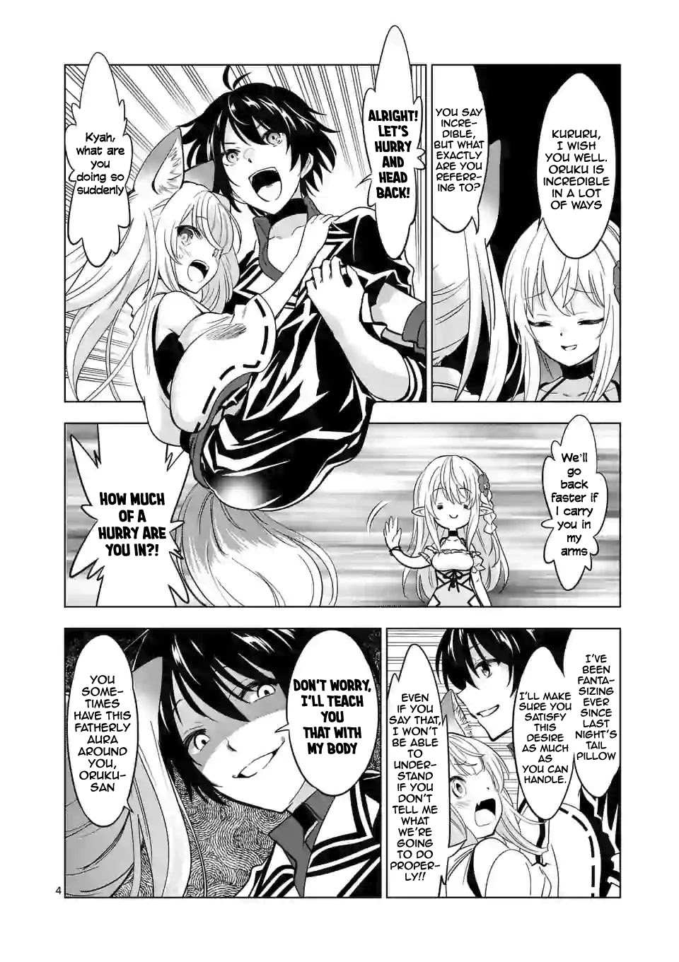 Shijou Saikyou Orc-san no Tanoshii Tanetsuke Harem Zukuri - Chapter 40 Page 5