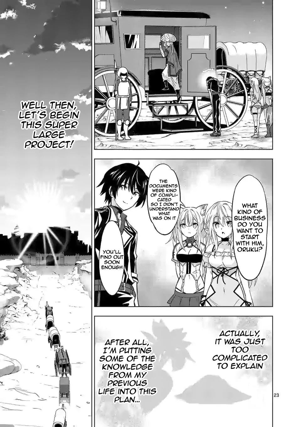 Shijou Saikyou Orc-san no Tanoshii Tanetsuke Harem Zukuri - Chapter 41.2 Page 13