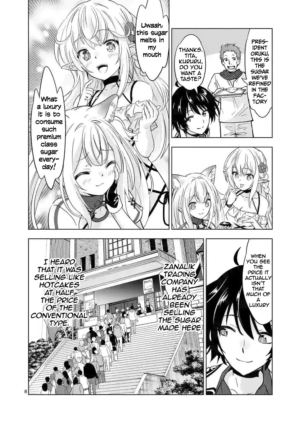 Shijou Saikyou Orc-san no Tanoshii Tanetsuke Harem Zukuri - Chapter 44 Page 8