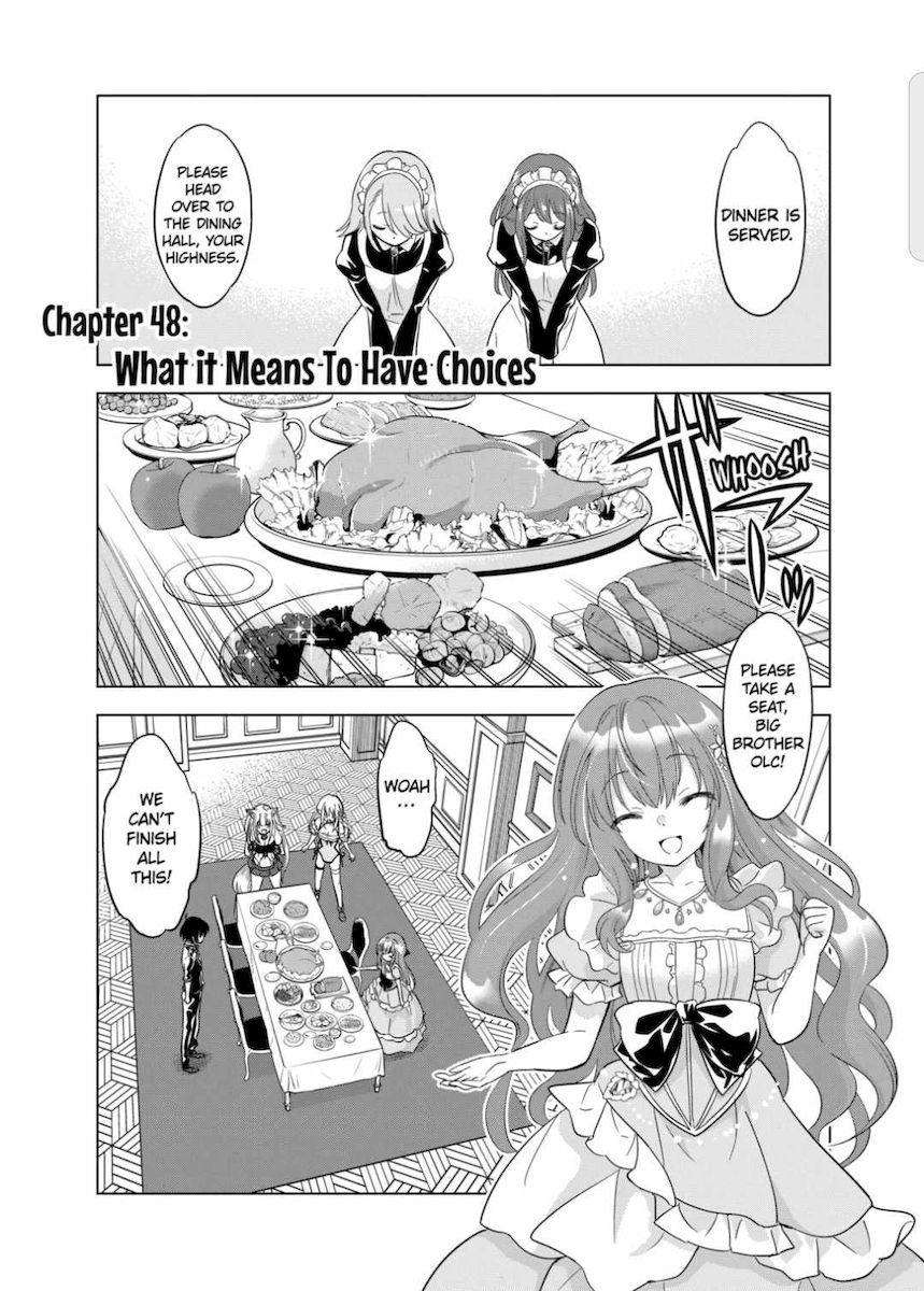 Shijou Saikyou Orc-san no Tanoshii Tanetsuke Harem Zukuri - Chapter 48 Page 1