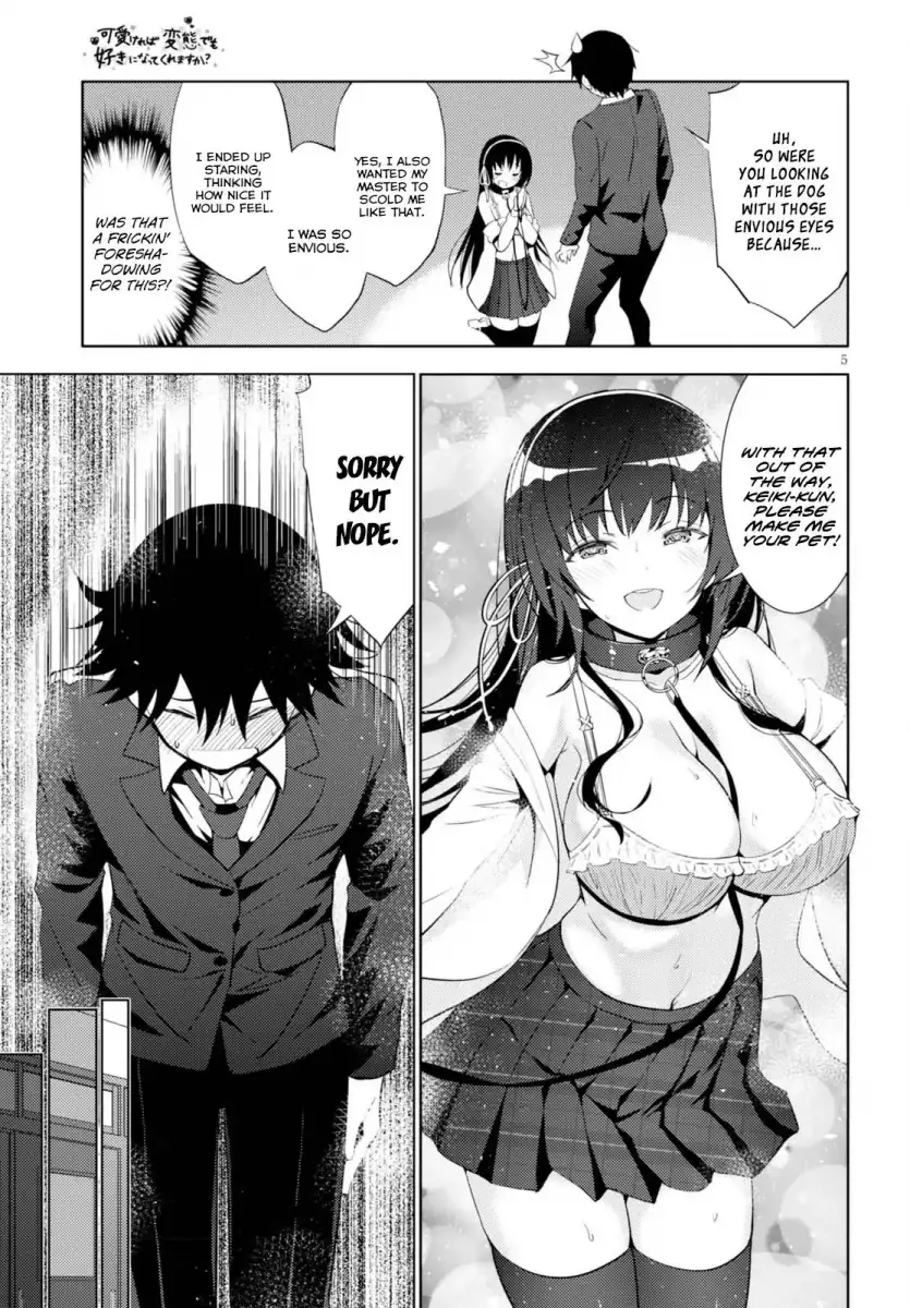 Kawaikereba Hentai demo Suki ni Natte Kuremasu ka? - Chapter 6 Page 5