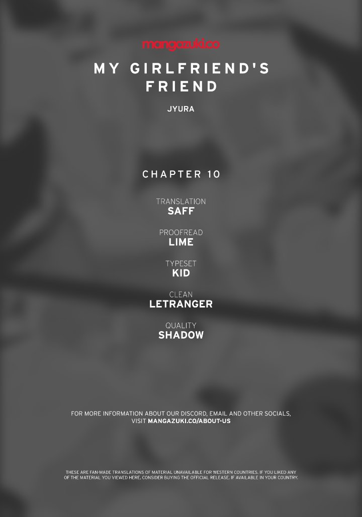 My Girlfriend's Friend - Chapter 10 Page 1