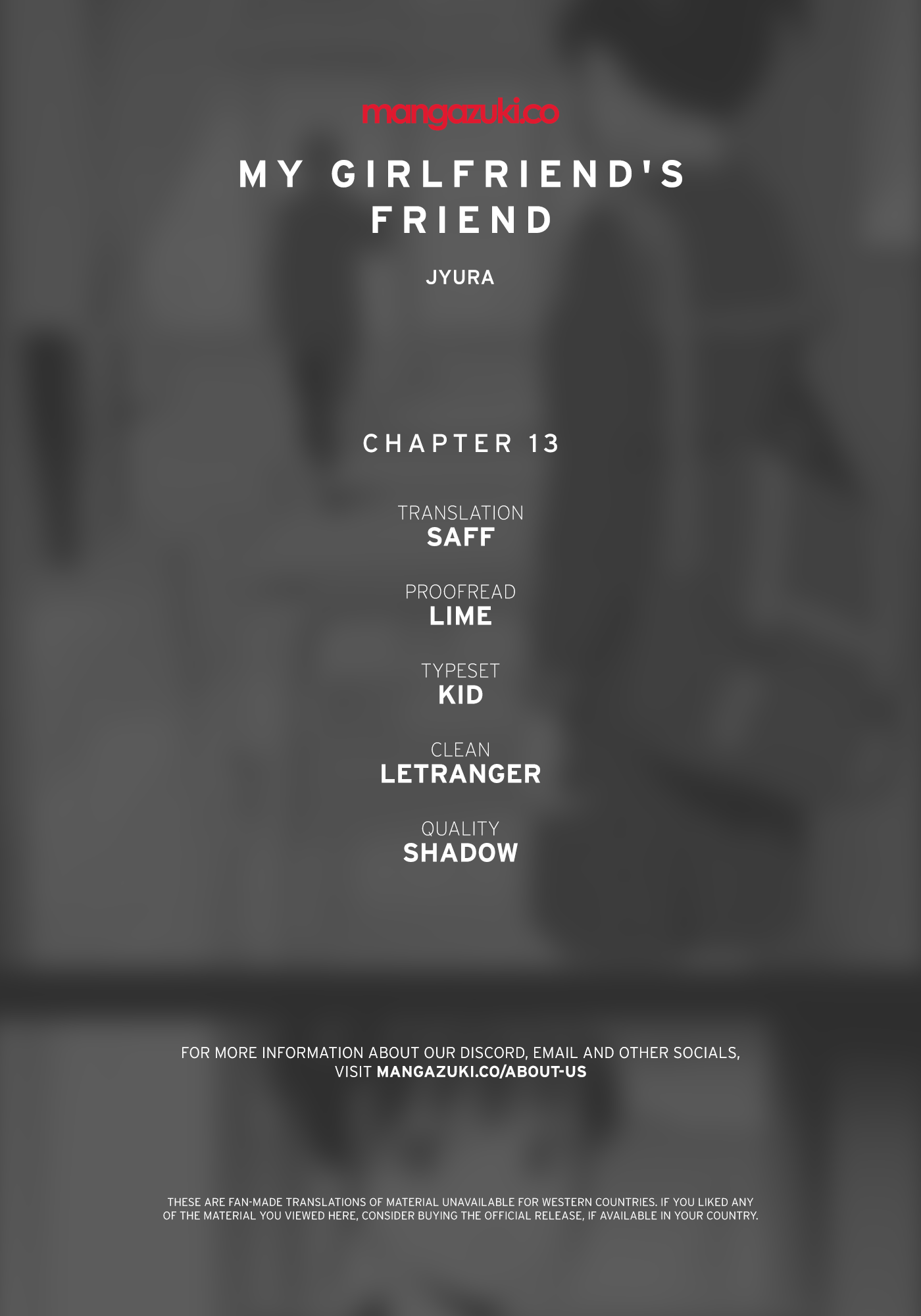 My Girlfriend's Friend - Chapter 13 Page 1