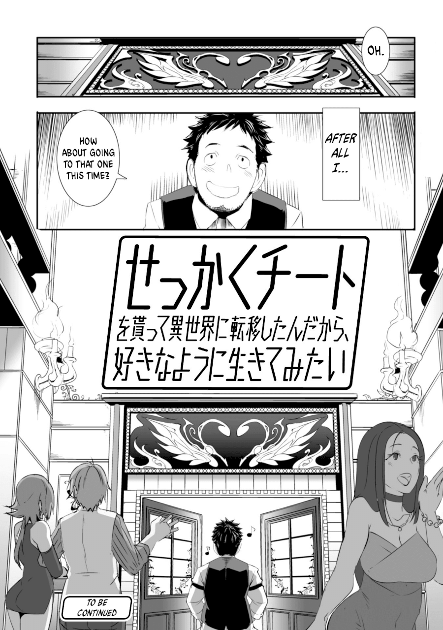 Sekkaku Cheat wo Moratte Isekai ni Teni shita n dakara, Suki na you ni Ikitemitai - Chapter 1 Page 28