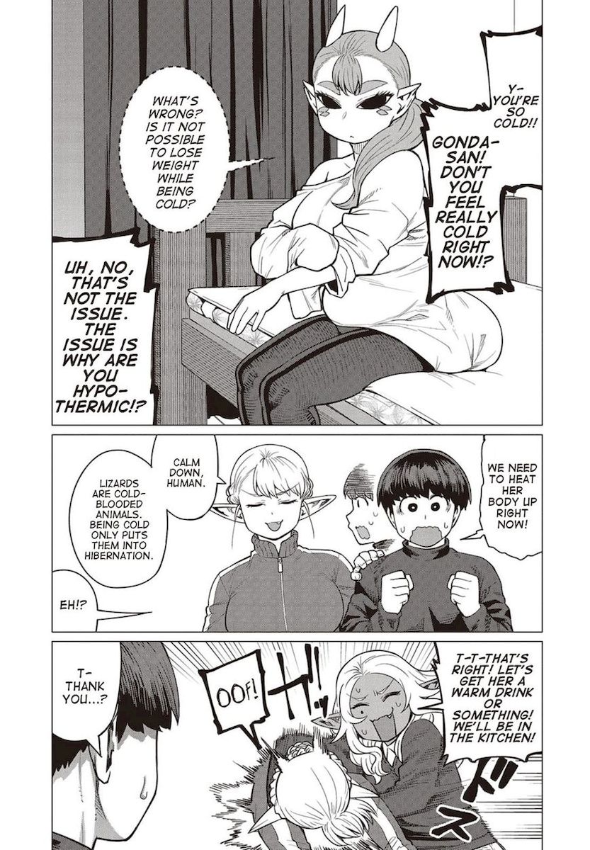 Elf-San Wa Yaserarenai. - Chapter 16 Page 14