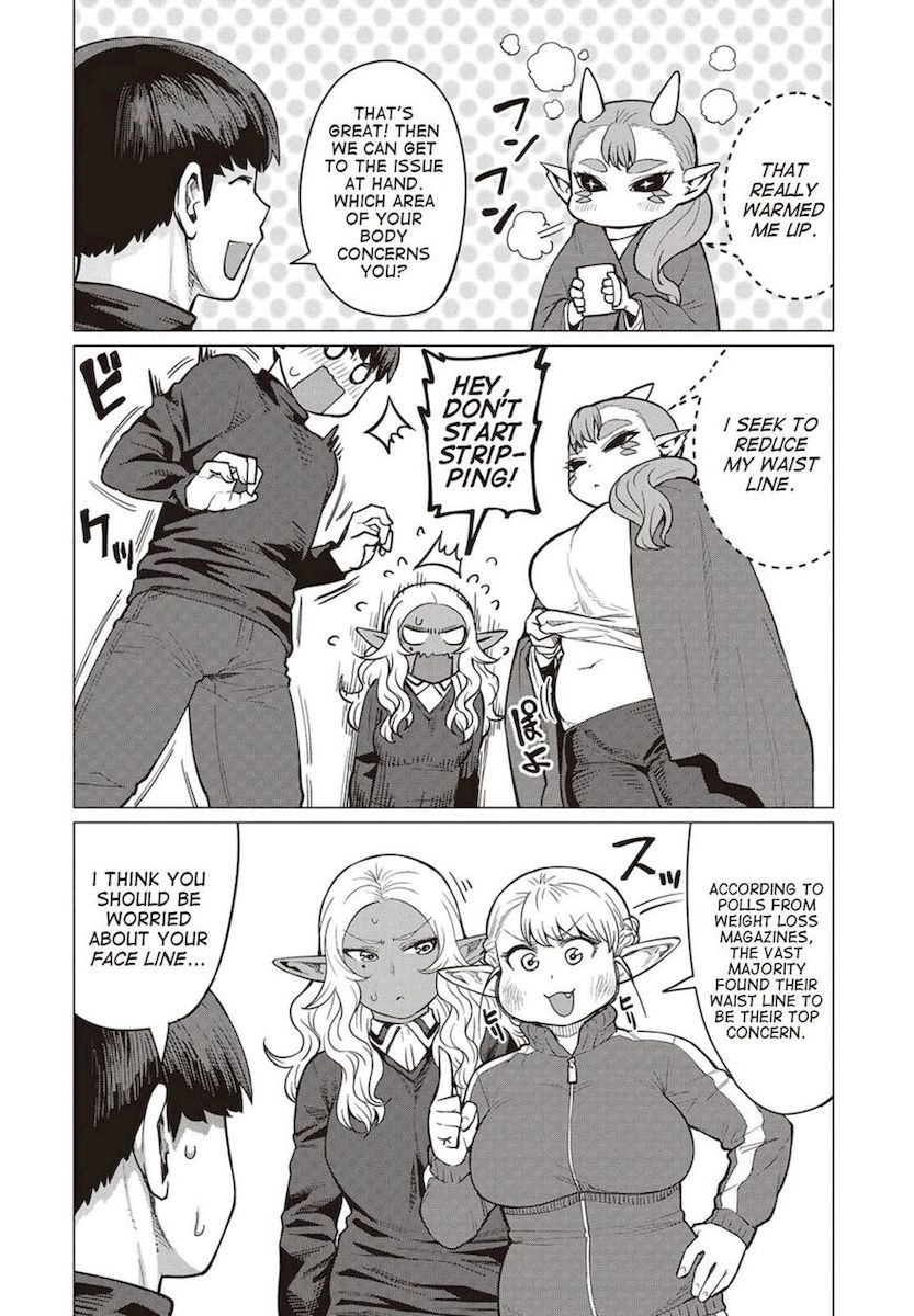 Elf-San Wa Yaserarenai. - Chapter 16 Page 17