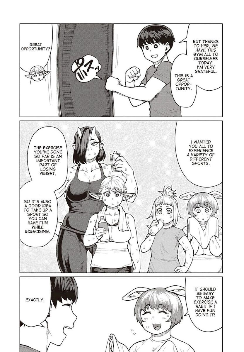 Elf-San Wa Yaserarenai. - Chapter 17 Page 5