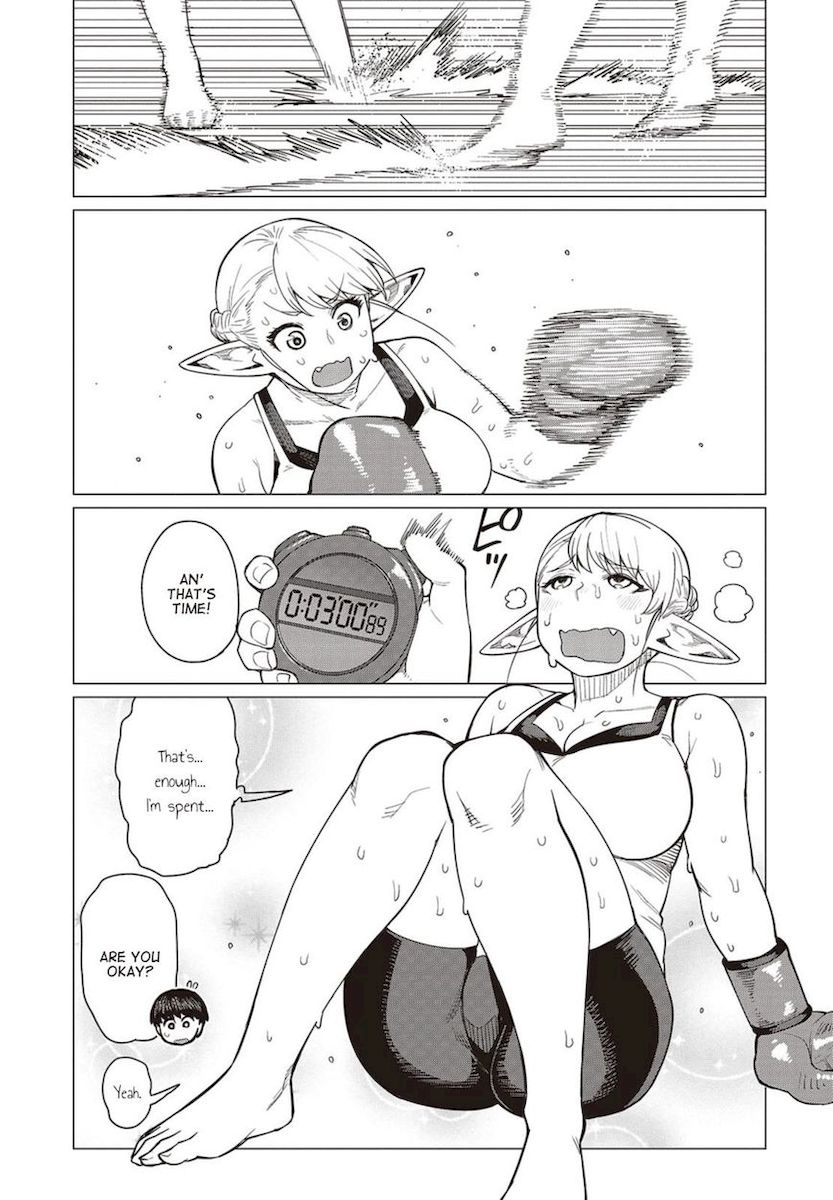 Elf-San Wa Yaserarenai. - Chapter 17 Page 8