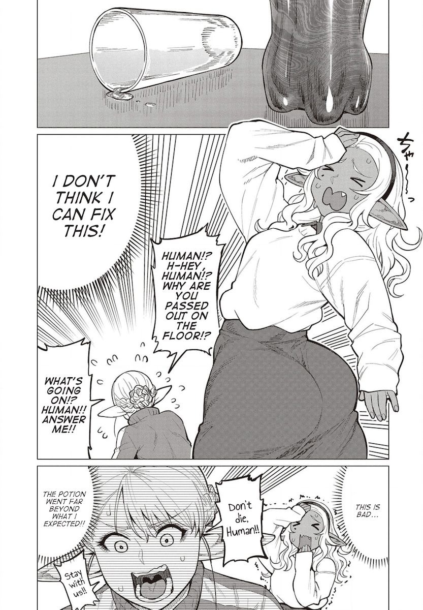 Elf-San Wa Yaserarenai. - Chapter 23 Page 10