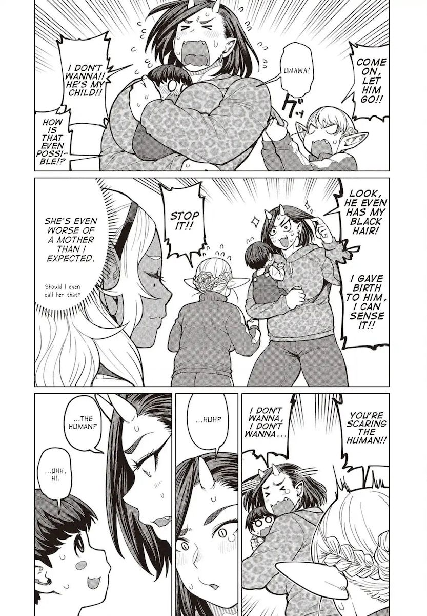 Elf-San Wa Yaserarenai. - Chapter 24 Page 3