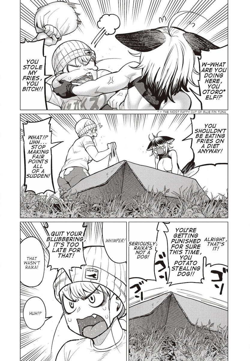 Elf-San Wa Yaserarenai. - Chapter 30 Page 9