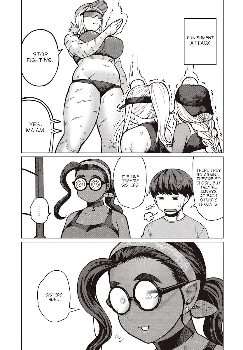 Elf-San Wa Yaserarenai. - Chapter 32 Page 4