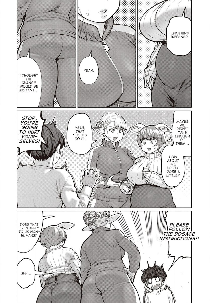 Elf-San Wa Yaserarenai. - Chapter 34 Page 9