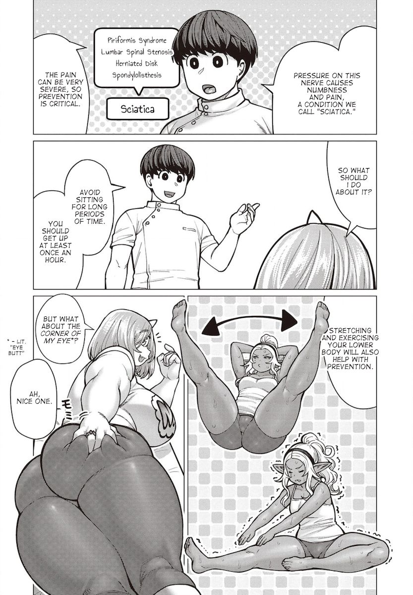 Elf-San Wa Yaserarenai. - Chapter 38 Page 13