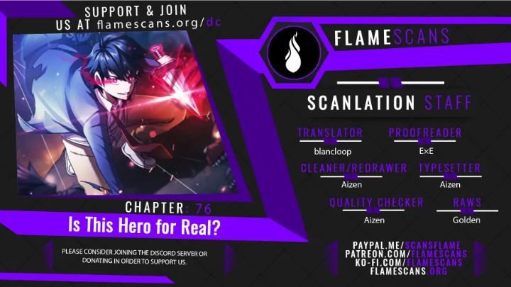 Is this Hero for Real? - Chapter 76 Page 1