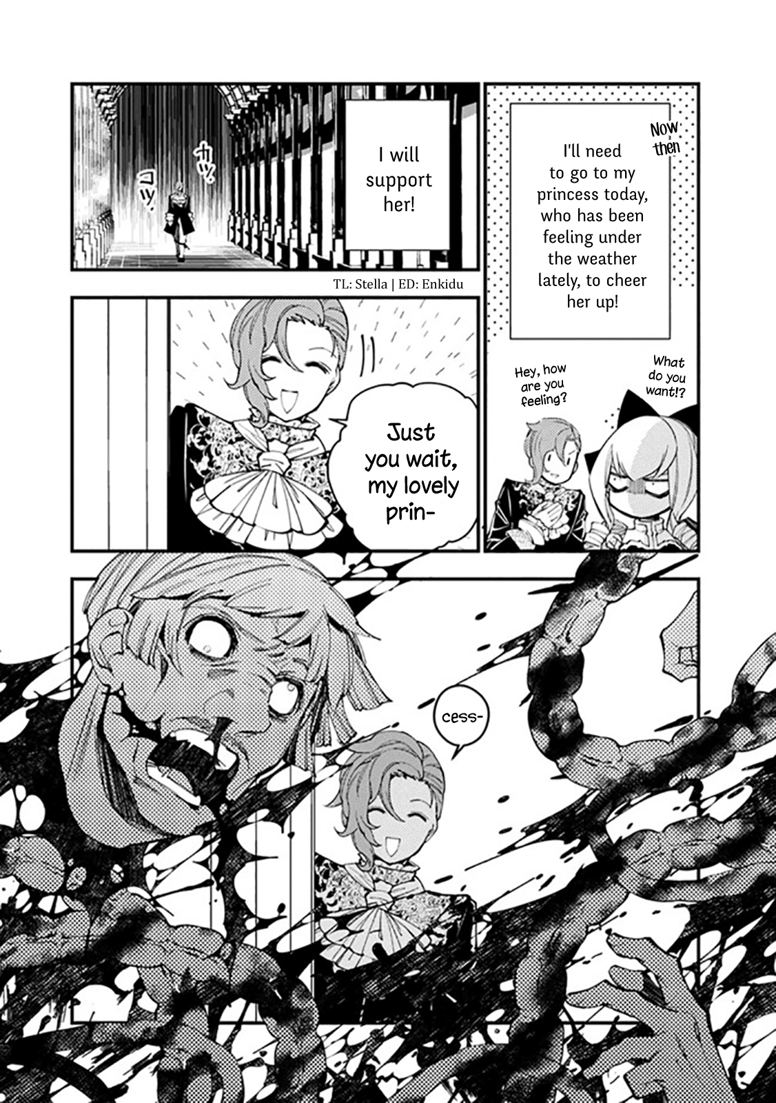 Fukushuu wo Koinegau Saikyou Yuusha wa, Yami no Chikara de Senmetsu Musou suru - Chapter 26.1 Page 2