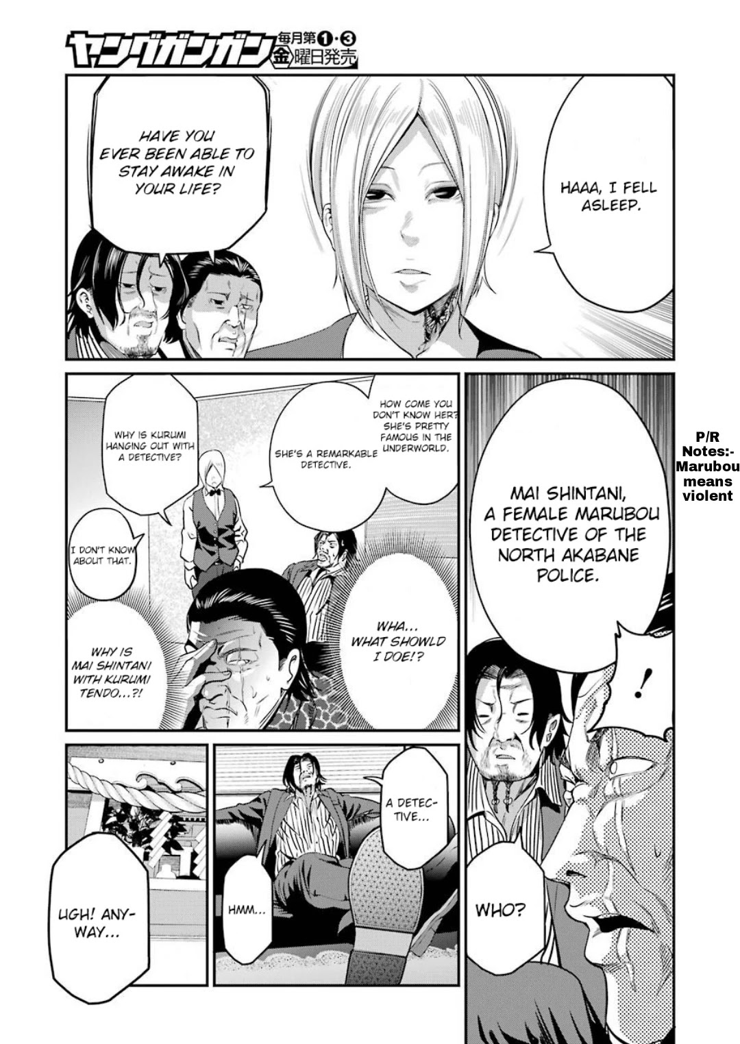 Gokudou Parasites - Chapter 34 Page 6