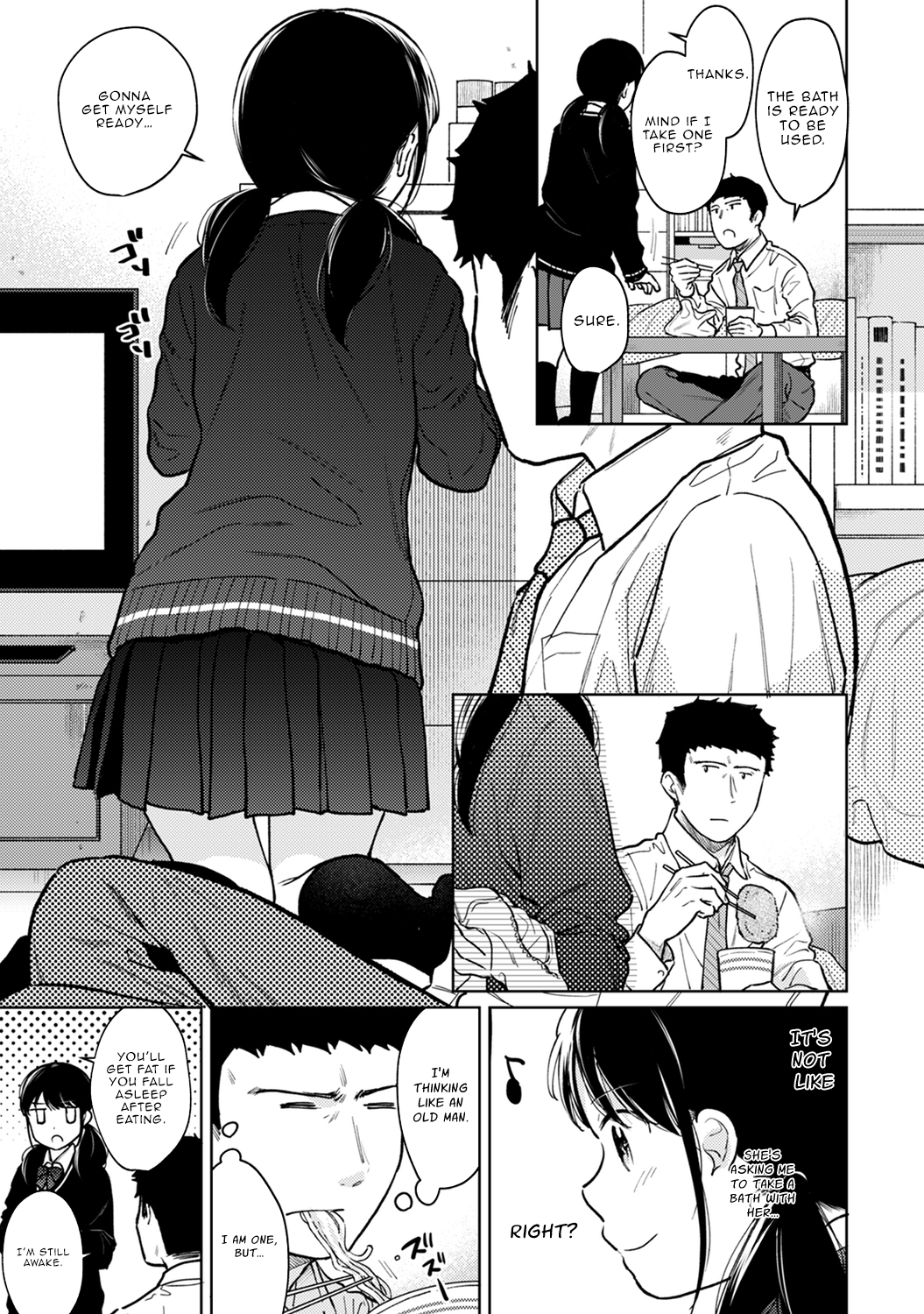 1LDK+JK Ikinari Doukyo? Micchaku!? Hatsu Ecchi!!? - Chapter 25 Page 4