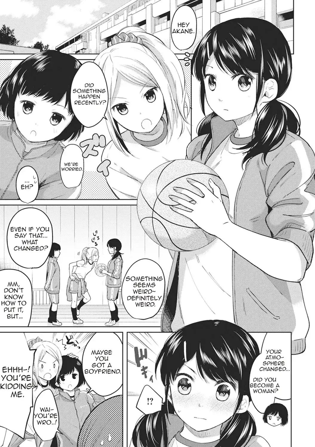 1LDK+JK Ikinari Doukyo? Micchaku!? Hatsu Ecchi!!? - Chapter 4 Page 2