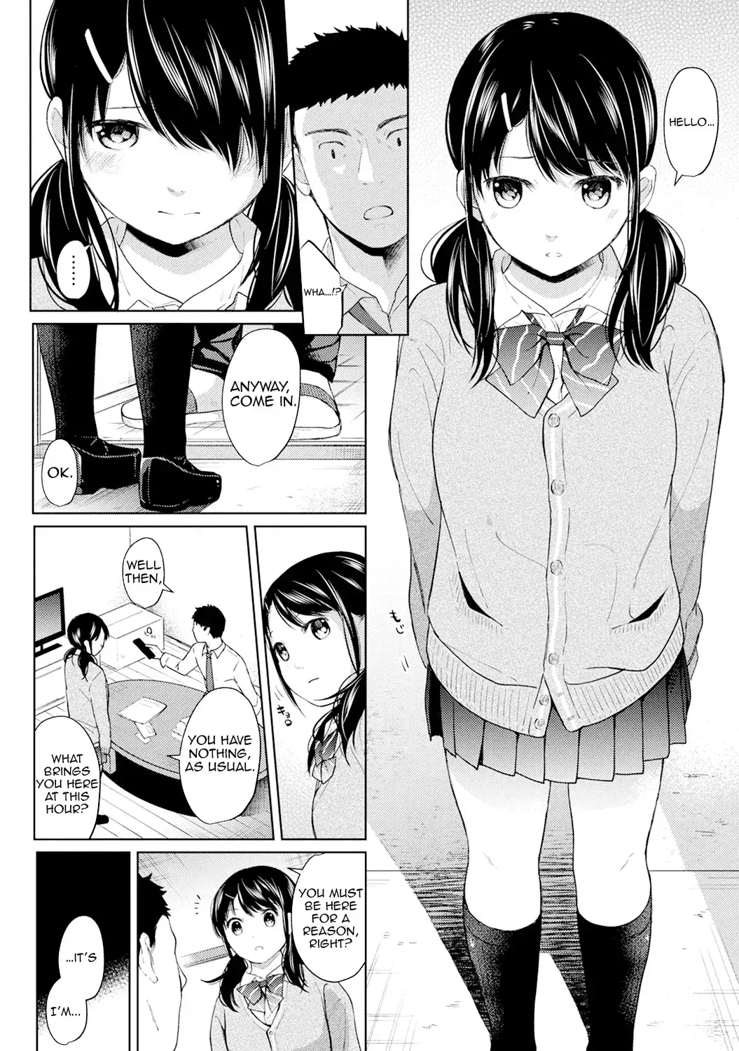 1LDK+JK Ikinari Doukyo? Micchaku!? Hatsu Ecchi!!? - Chapter 5 Page 7