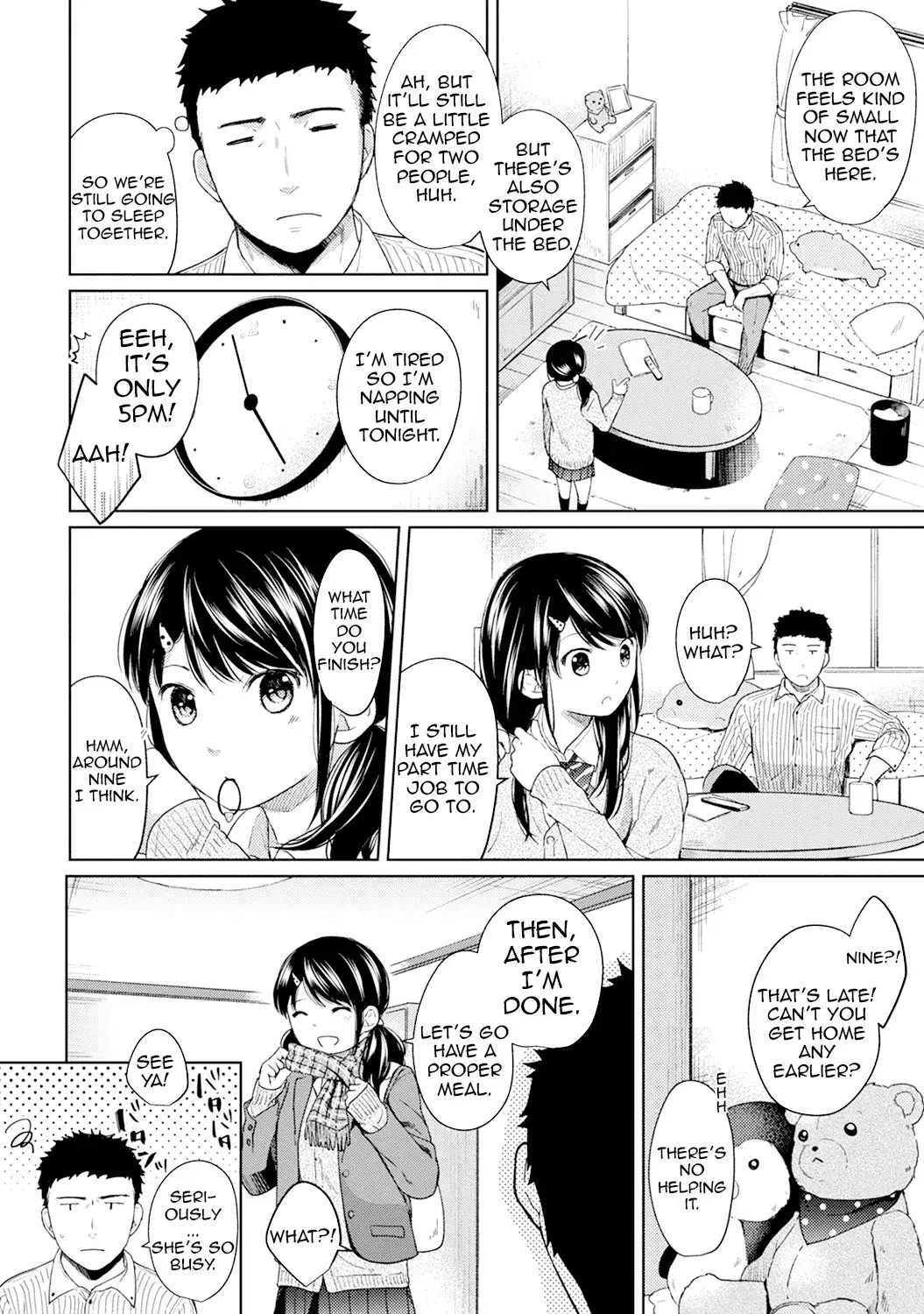 1LDK+JK Ikinari Doukyo? Micchaku!? Hatsu Ecchi!!? - Chapter 6 Page 3