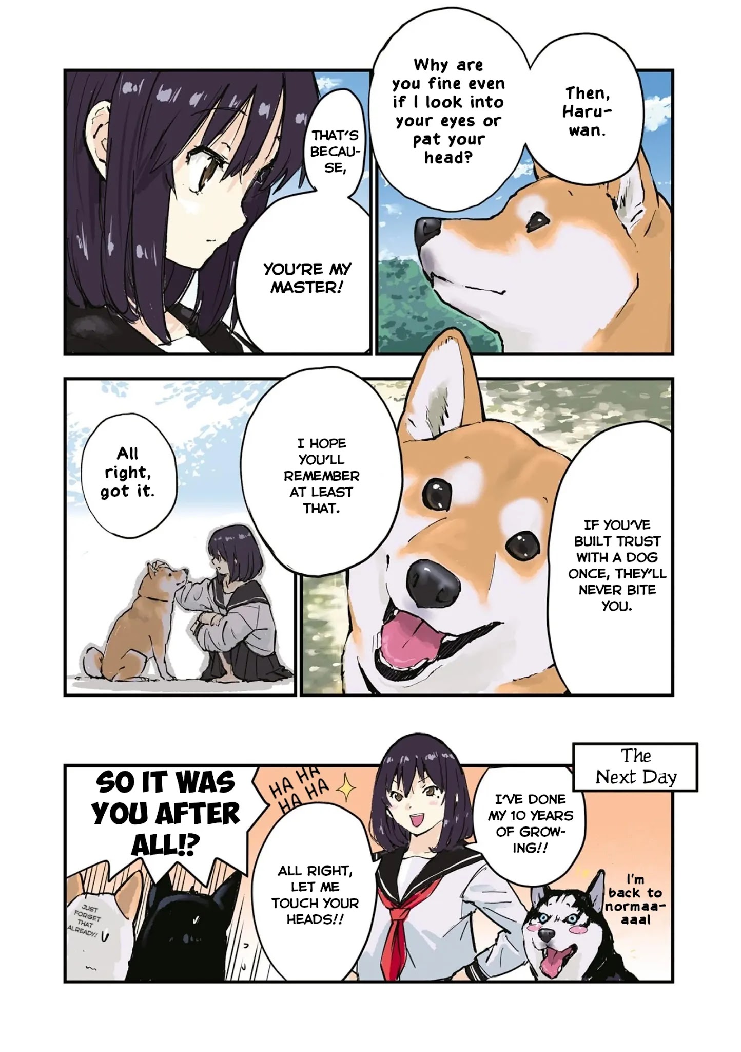 Sekai no Owari ni Shiba Inu to - Chapter 29 Page 8