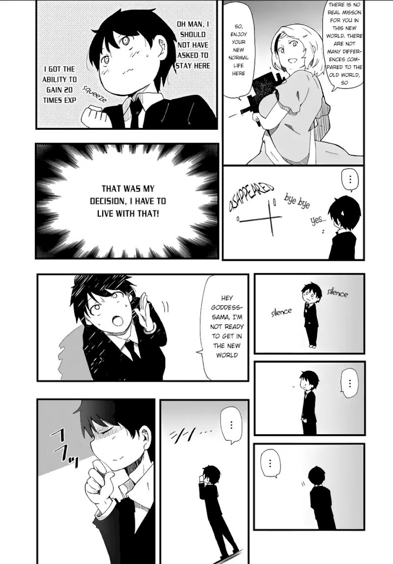 Seichou Cheat de Nandemo Dekiru you ni Natta ga, Mushoku dake wa Yamerarenai you desu - Chapter 1 Page 13