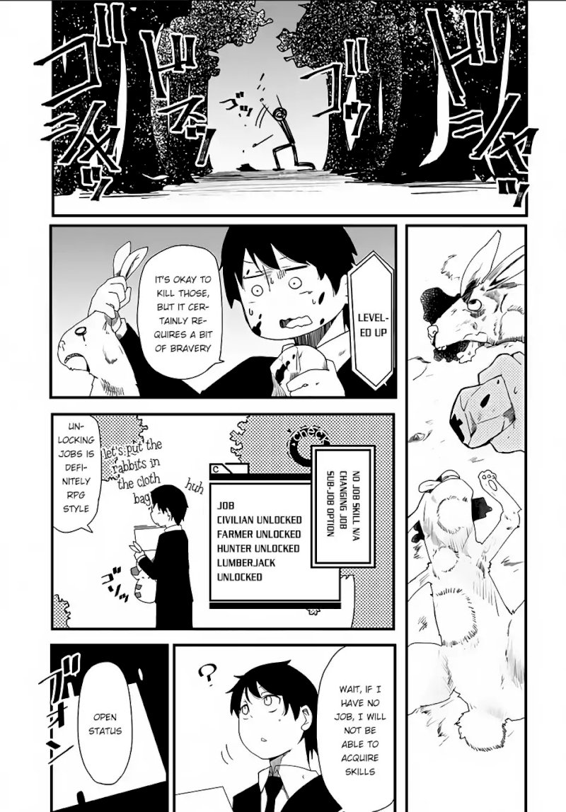 Seichou Cheat de Nandemo Dekiru you ni Natta ga, Mushoku dake wa Yamerarenai you desu - Chapter 1 Page 25