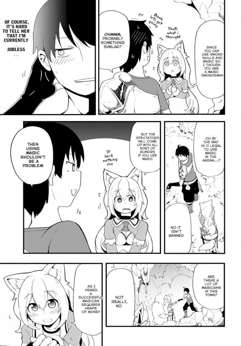 Seichou Cheat de Nandemo Dekiru you ni Natta ga, Mushoku dake wa Yamerarenai you desu - Chapter 6 Page 9