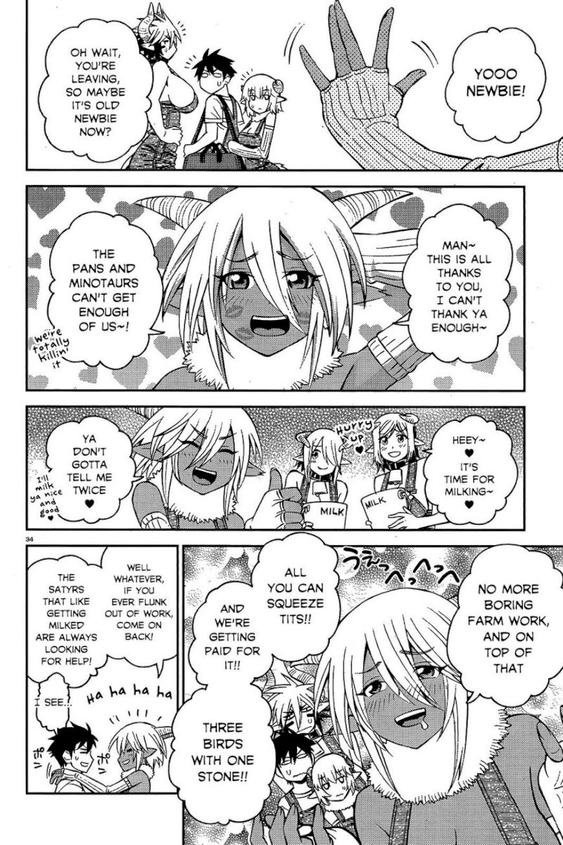 Monster Musume no Iru Nichijou - Chapter 59 Page 34